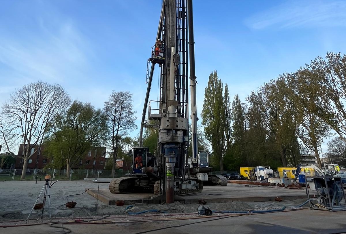 De bouw is vandaag officieel gestart!